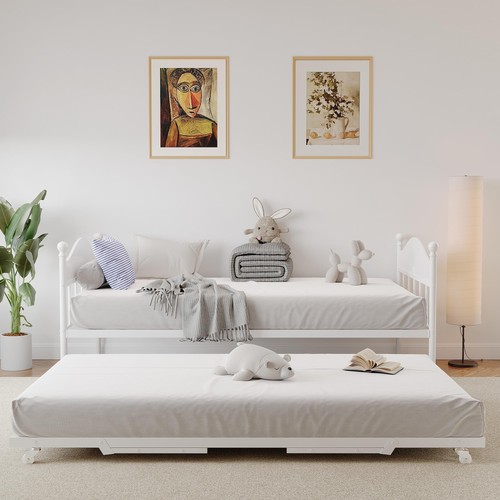 Twin size metal daybed frame - metal,